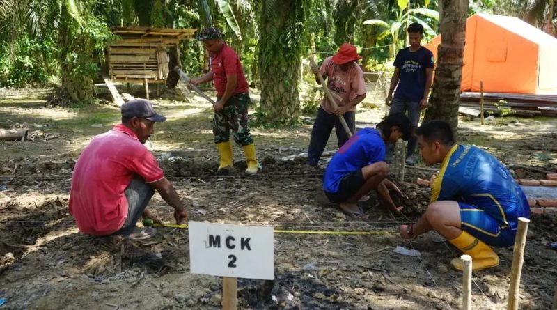 Satgas TMMD Mulai Bergerak Gali Pondasi Untuk MCK 2