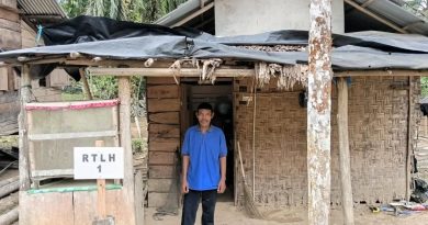 Murkidi Merasa Senang Saat Rumahnya Direhab Satgas TMMD Kodim 0117/Aceh Tamiang