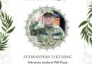 Keluarga Besar PWI Berduka: Sekjen PWI Pusat Zulmansyah Sekedang Tutup Usia   