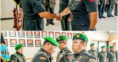 Danrem 151/Binaiya Pimpin Sertijab Kasrem