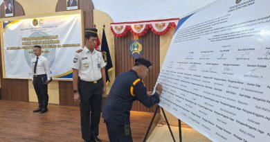 Apel Deklarasi Zero Halinar dan penguatan jajaran,lapas Kuningan tegaskan Komitmen berantas pelanggaran.