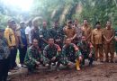 Perkuat Akses Desa, Dandim 0421/LS Ikuti Vicon Ground Breaking Jembatan Perintis Garuda, penghubung dua desa talang jawa- Neglasari.