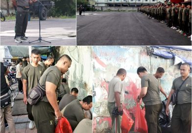 Aksi Nyata Kodam XV/Pattimura Peduli Lingkungan di Jumat Berkah