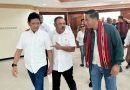 Kedatangan Ketua Umum KADIN Anindya Bakrie Disambut Oleh Sekda Maluku Dan Ketua Kadin Maluku Di Bandara Pattimura