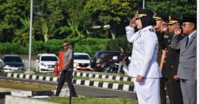 Wabub Tuti pimpin Upacara Hari Otonomi Daerah Ke-30 tahun 2026 Perkuat Sinergi dan Pelayanan Publik.