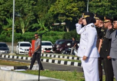 Wabub Tuti pimpin Upacara Hari Otonomi Daerah Ke-30 tahun 2026 Perkuat Sinergi dan Pelayanan Publik.