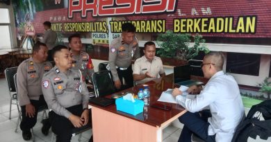 Tim Itwasda Polda Sumsel Turun Langsung, Polres Pagar Alam Raih Penilaian Positif dalam Audit Kinerja