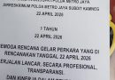 Kritik Unik Ketua Aing : Kue Ulang Tahun Untuk Kasus Dugaa Penipuan Rp 1,9 M Yang Tak Kunjung Tuntas