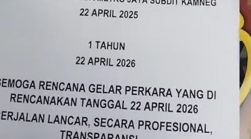 Kritik Unik Ketua Aing : Kue Ulang Tahun Untuk Kasus Dugaa Penipuan Rp 1,9 M Yang Tak Kunjung Tuntas