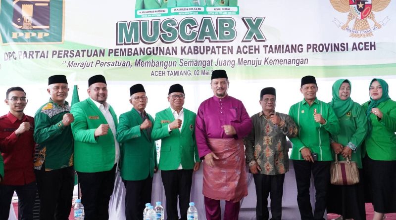 Bupati Aceh Tamiang Hadiri Pembukaan Muscab X DPC PPP, Tekankan Sinergi Bangun Daerah Pascabencana
