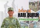 Kodim 0117/Aceh Tamiang Ucapkan Selamat Hari Buruh Internasional 1 Mei 2026