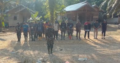 Satgas TMMD Rutin Laksanakan Apel Pagi Siap Kerja Maksimal