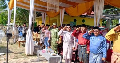 Wakili Dandim, Kasdim 0117/Aceh Tamiang Hadiri Upacara Hardiknas di Kabupaten Aceh Tamiang