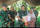 Pangdam Pattimura Sambangi Warga Waimili dan Salurkan Bantuan Perbaikan Masjid