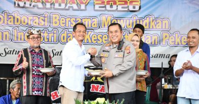 Hadiri Peringatan May Day 2026, Kapolresta Cirebon Apresiasi Sinergitas Buruh dalam Menjaga Kondusifitas Kamtibmas