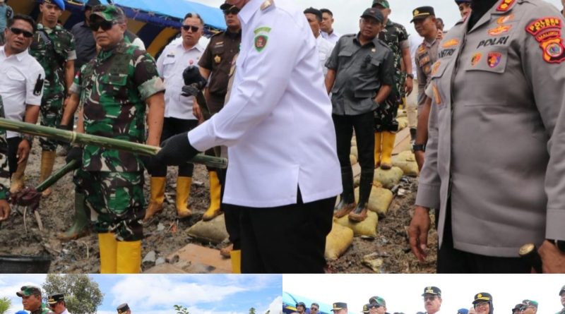 Kapolres Buru Dampingi Gubernur Maluku Beserta Rombongan Melakukan Peninjauan Di Gunung Botak, Pastikan Keamanan Dan Stabilitas Wilayah
