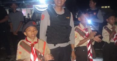Patroli Malam dan Pemantauan Area Perkemahan SMKN 11 Luwu, Polres Luwu Pastikan Situasi Aman dan Kondusif