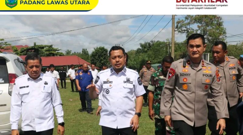 Bupati Paluta Sambut Wakapolda Sumut Dalam Rangka Kunker dan Peninjauan Mako Polres Yang Akan Difungsikan   
