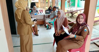 Wujud Kepedulian Sosial, UPT Puskesmas Talang Jawa Gelar Aksi Donor Darah Rutin Bersama PMI