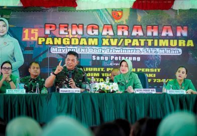 Pangdam XV/Pattimura Sapa Prajurit dan Persit di Wilayah Bumi Duan Lolat