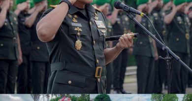 Peringati HUT ke-69, Pangdam XV/Pattimura Pimpin Ziarah Di TMP Kapahaha Ambon