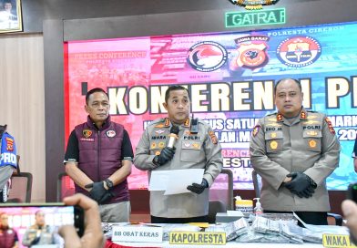 Polresta Cirebon Ungkap 33 Kasus Narkoba dan Obat Keras, 34 Tersangka Diamankan
