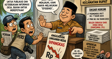 Menjauhi Wartawan Secara Halus, Dana Langganan Media di Rupat Diperkecil
