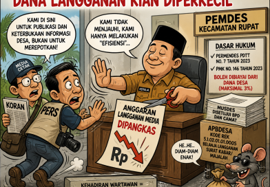 Menjauhi Wartawan Secara Halus, Dana Langganan Media di Rupat Diperkecil