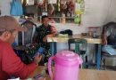 Serap Informasi Sambil Ngopi, Babinsa Komsos Di Warung Kopi