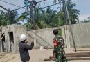 Babinsa Dampingi Pembangunan Koperasi Desa Merah Putih