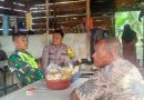 Jalin Silaturahmi, Babinsa Dan Bhabinkamtibmas Komsos Dengan Warga