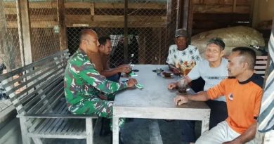Sertu Harmiadi Laksanaka Komsos Dengan Warga Binaan