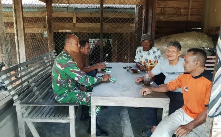 Sertu Harmiadi Laksanaka Komsos Dengan Warga Binaan
