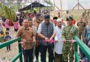 Jembatan Perintis Garuda Diresmikan Dandim 0117/Aceh Tamiang