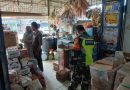 Serma Subagio Pantau Harga Sembako Di Pasar Tradisional