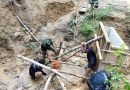 Dengan Gotong Royong, Satgas TMMD Kodim 0117/Aceh Tamiang Kebut Pengerjaan Pasang Mal