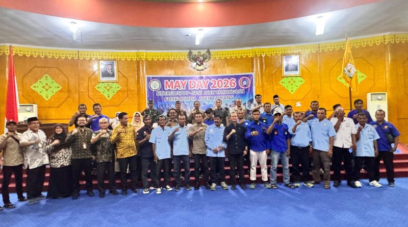 Plt. Sekda Aceh Tamiang Hadiri RDP May Day 2026, Bahas Kesejahteraan Buruh