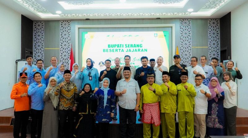 Bupati Aceh Tamiang Terima Kunjungan Kerja Bupati Serang dan Bantuan Kemanusiaan untuk Korban Bencana Hidrometeorologi