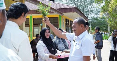 Plt. Sekda Syuibun Tepungtawari Revitalisasi Bangunan Sekolah di Manyak Payed