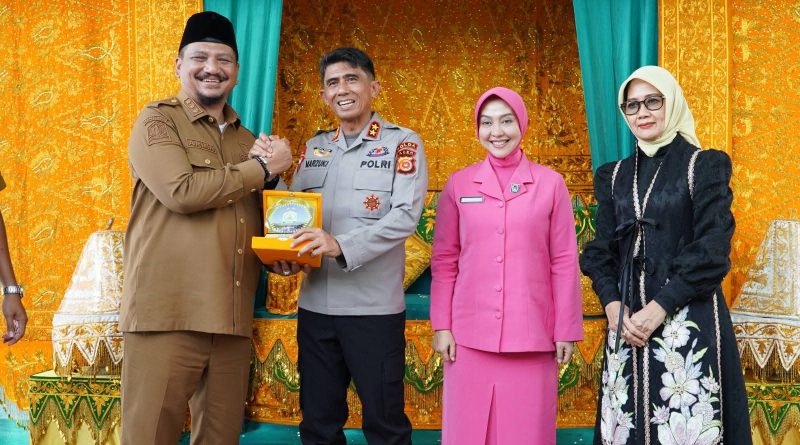Sambut Kunker Kapolda Aceh, Bupati Armia: Ini Wujud Sinergitas Akselerasi Pemulihan  Aceh Tamiang