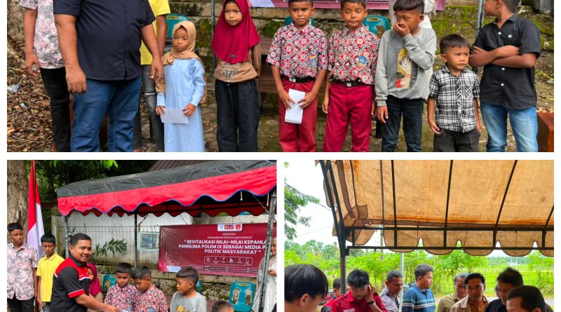 Himapol USK dan DPW JASA Aceh Besar Gelar Pengabdian Masyarakat Melalui Revitalisasi Nilai-nilai Kepahlawanan Tuanku Panglima Polem IX