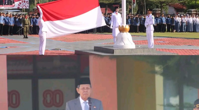 Pemkab Paluta Laksanakan Upacara Peringatan Hari Lahir Pancasila di Halaman Kantor Bupati