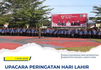 Pemkab Paluta Laksanakan Upacara Peringatan Hari Lahir Pancasila di Halaman Kantor Bupati    