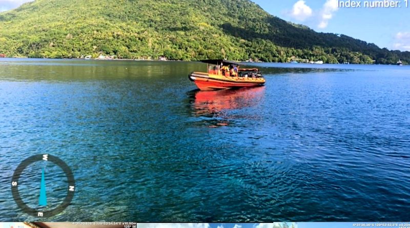 Longboat Mati mesin disekitar perairan antara P. Hatta dan Desa Dender Banda Besar, Kabupaten Maluku Tengah