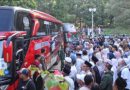 Sambut Hangat Kedatangan Jamaah Haji Kabupaten Kuningan,Kloter KJT-08 Tahun 1447H/2026 di Masjid At-Taufiq Kuningan Islamic Center.