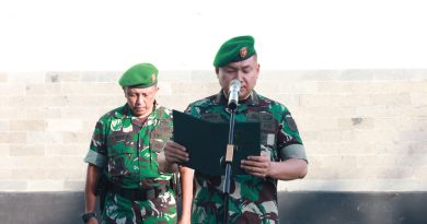 Kasdim 0620/Kabupaten Cirebon Pimpin Jam Komandan, Tekankan Disiplin dan Profesionalisme Prajurit