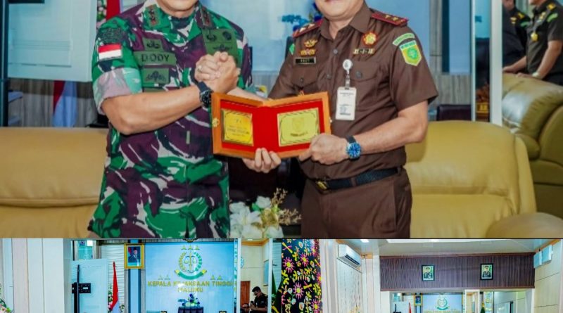 Sinergi TNI -‘ Kejaksaan Kawal Pembangunan Dan Keamanan di Maluku