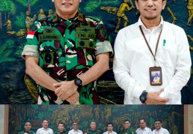 Sinergi Membangun Maluku, Plt Kepala BWS Maluku Sambangi Korem 151/Binaiya
