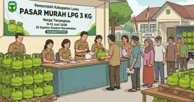 Gas Melon Langka dan Mahal, Dinas Perdagangan Luwu Turunkan Pasokan Melalui Pasar Murah Menulis