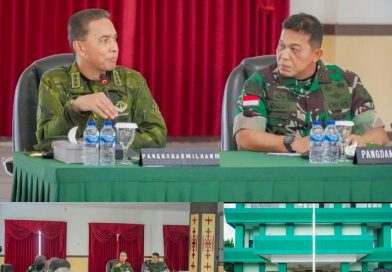 Pangdam XV/Pattimura Sambut Kunjungan Strategis Pangkogabwilhan III, Matangkan Kesiapan Wilayah Timur